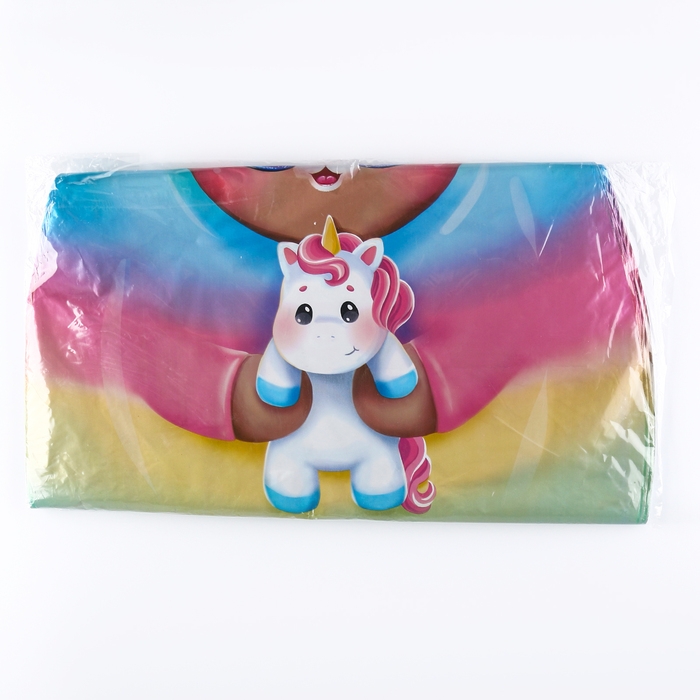 Воздушный шар фольгированный 30" &laquo;Мишка-единорог&raquo;, набор 50 шт.