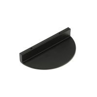 Ручка скоба CAPPIO H003BL полукруг, алюминий, L=110 мм, м/о 64 мм., цвет чёрный Ручка скоба CAPPIO H003BL полукруг, алюминий, L=110 мм, м/о 64 мм., цвет чёрный