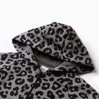 Костюм: толстовка и брюки Крошка Я Trendy grey, рост 80-86 см