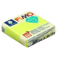 Пластика - полимерная глина, 57 г, Neon effect, жёлтый Пластика - полимерная глина, 57 г, Neon effect, жёлтый