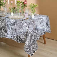 Скатерть Этель Palm leaves 149х220 см, 100% хлопок, саржа 190 г/м2 Скатерть Этель Palm leaves 149х220 см, 100% хлопок, саржа 190 г/м2
