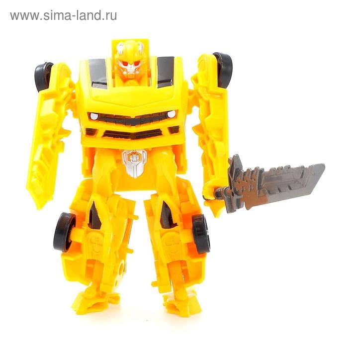 Робот &laquo;Автобот&raquo;, с оружием, трансформируется