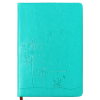 Ежедневник недатированный А5, 148 листов в линейку, обложка пвх, МИКС