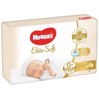 Подгузники "Huggies" Elite Soft 0+ до 3.5 кг, 50 шт Подгузники "Huggies" Elite Soft 0+ до 3.5 кг, 50 шт