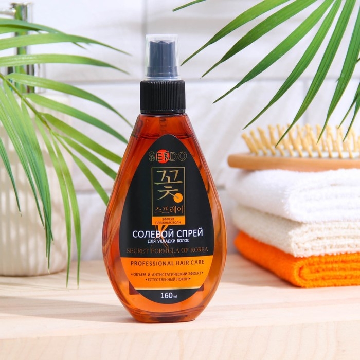 Солевой спрей для укладки волос Sendo, 160 мл Солевой спрей для укладки волос Sendo, 160 мл