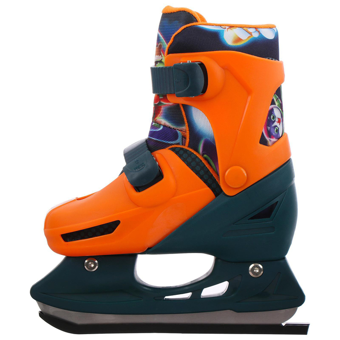 Коньки детские раздвижные ONLITOP &laquo;Космос&raquo;, р. 34-37