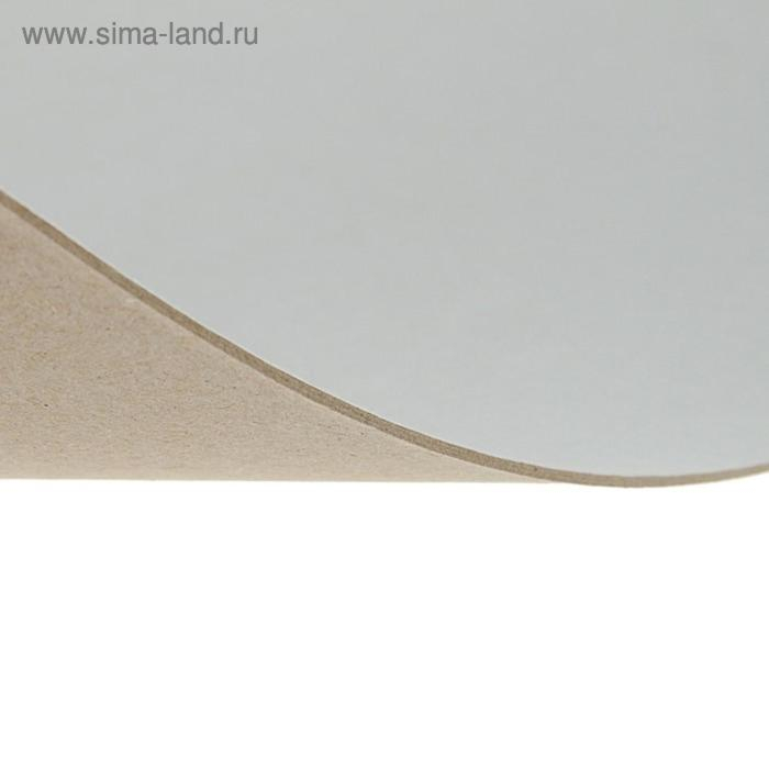 Картон переплётный 1.5 мм, 30 х 30 см, 30 листов, 950 г/м&sup2;, белый