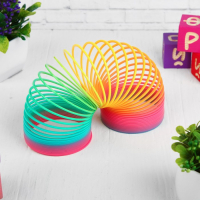 Пружинка-радуга &laquo;Матовая&raquo;, в сетке