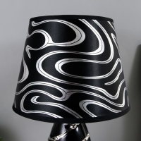 Настольная лампа 32156/1 E14 40Вт черный 22х22х38 см RISALUX