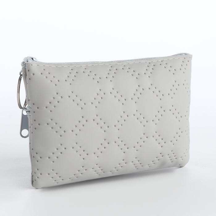 Кошелёк женский на молнии, цвет серый Кошелёк женский на молнии, цвет серый