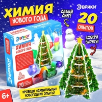 Большой набор для опытов «Химия Нового года», 20 опытов Большой набор для опытов «Химия Нового года», 20 опытов