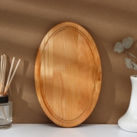 Доска разделочная Adelica «Овальная», 28×18×1,8 см, пропитана минеральным маслом, берёза Доска разделочная Adelica «Овальная», 28×18×1,8 см, пропитана минеральным маслом, берёза