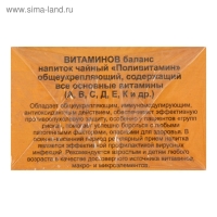 Травяной сбор &laquo;Витаминов баланс. Поливитамин&raquo;, фильтр-пакет, 20 шт.