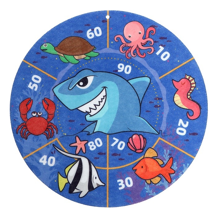 Дартс с пистолетом «Акула», 2 обоймы, 9 шаров Дартс с пистолетом «Акула», 2 обоймы, 9 шаров