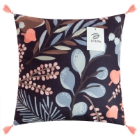 Наволочка декоративная с кисточками Этель &laquo;Флора&raquo;, 43х43 см
