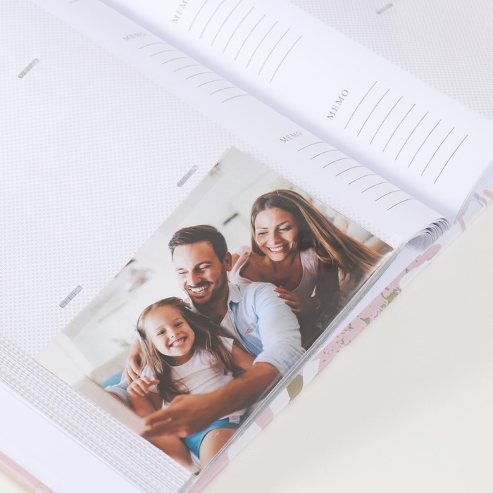 Фотоальбом на 200 фото 10х15 см "Тропические листы" бумажные листы МИКС  32,5х5х22 см