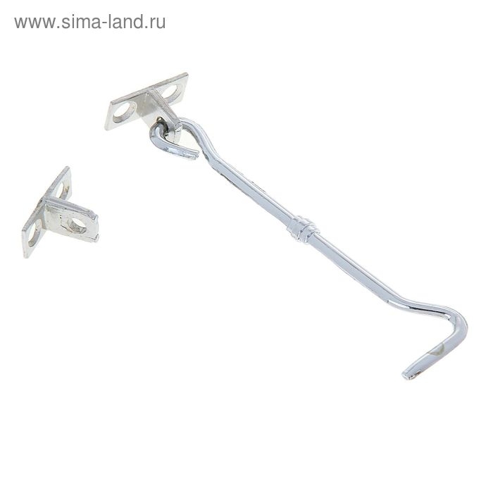 Крючок ветровой (мод.107-2), цвет хром Крючок ветровой (мод.107-2), цвет хром