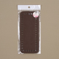 Донце для сумки, прямоугольное, 18 &times; 8 &times; 0,3 см, цвет коричневый