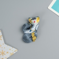 Магнит полистоун "Змей тёмный с монетками" МИКС 6,5х3,8х2 см Магнит полистоун "Змей тёмный с монетками" МИКС 6,5х3,8х2 см