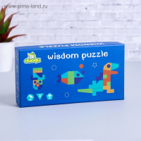 Развивающая игра &laquo;Собери фигуру&raquo;, 3,5 &times; 21 &times; 11 см