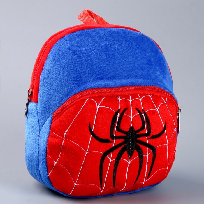 Рюкзак детский для мальчика &laquo;Паучок&raquo;, 25х21 см