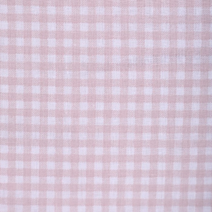 Постельное бельё BABY Клеточка бежевый 112х147см, 110х150см, 60х60см, бязь 120г/м, , хлопок 100%