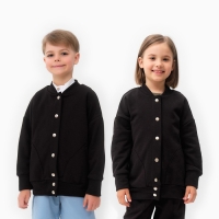 Бомбер детский MINAKU цвет чёрный, рост 110 см Бомбер детский MINAKU цвет чёрный, рост 110 см