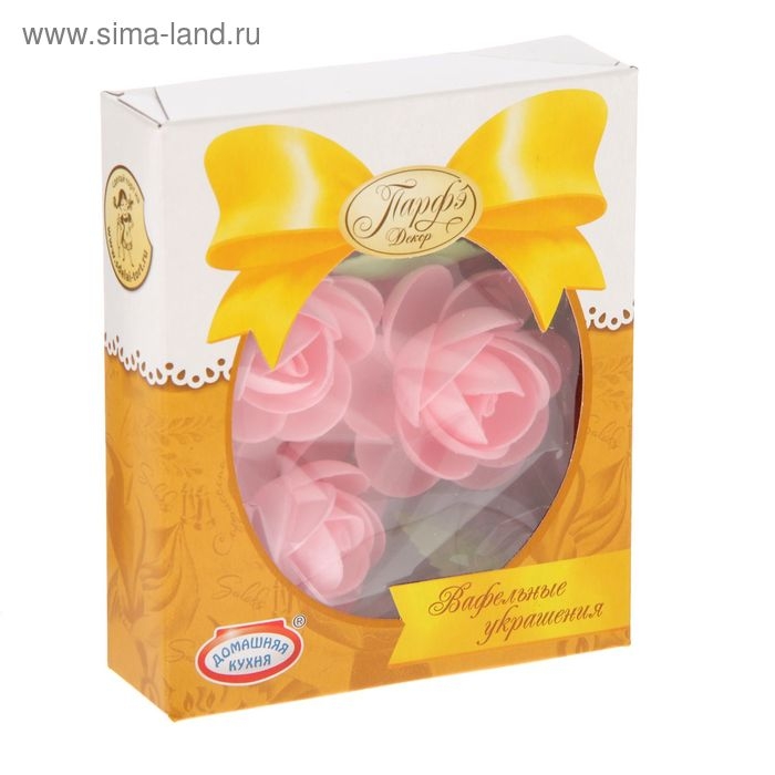 Набор кондитерский &laquo;Вафельные украшения с посыпками&raquo;, 17.2 г, МИКС