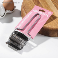 Нож для нарезания домашней лапши KONFINETTA «Профи», 5 мм, 17,5×7,5×3 см, цвет серебристый Нож для нарезания домашней лапши KONFINETTA «Профи», 5 мм, 17,5×7,5×3 см, цвет серебристый