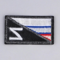 Термонаклейка на одежду &laquo;Флаг&raquo;, 7 х 4 см