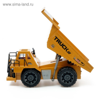 Самосвал радиоуправляемый «Стройка» работает от аккумулятора Самосвал радиоуправляемый «Стройка» работает от аккумулятора
