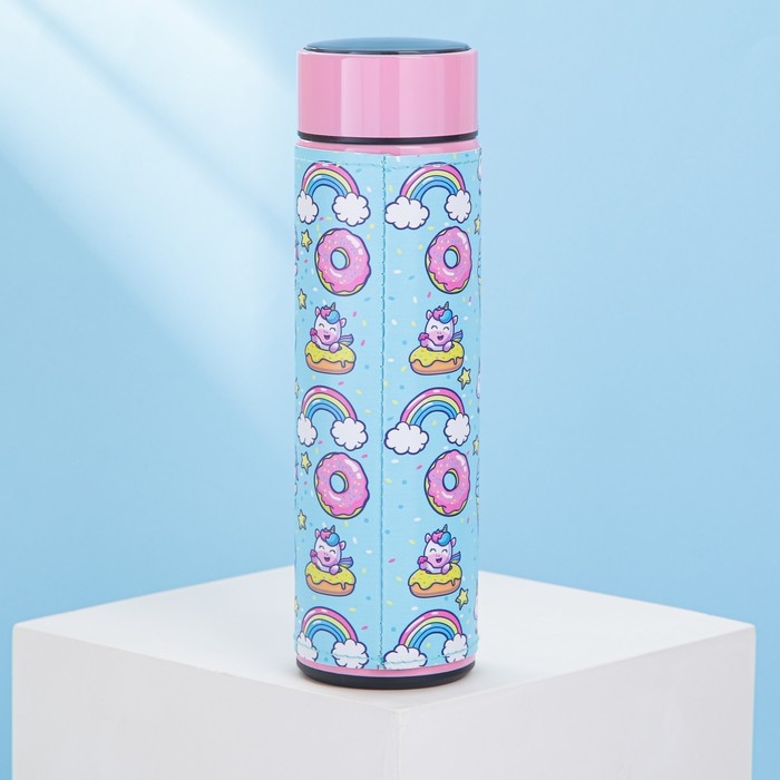 Термос с индикатором температуры &laquo;Мечтай&raquo;, 500 мл, сохраняет тепло 8-10 ч