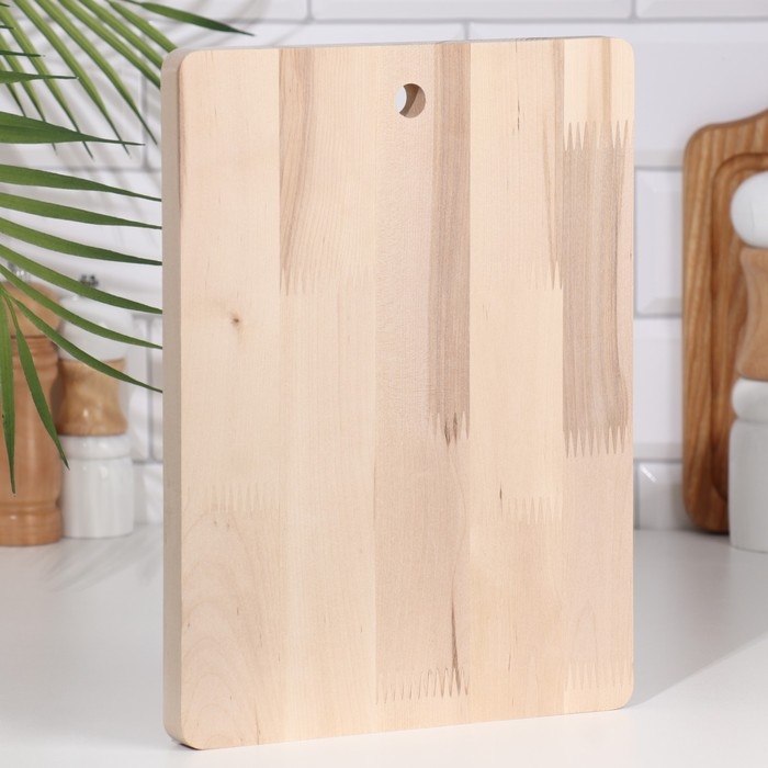 Доска разделочная и сервировочная УДР, 33х22,5х1,8 см, береза Доска разделочная и сервировочная УДР, 33х22,5х1,8 см, береза