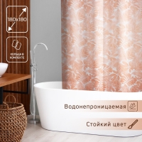 Штора для ванной &laquo;Тропический закат&raquo;, 180&times;180 см