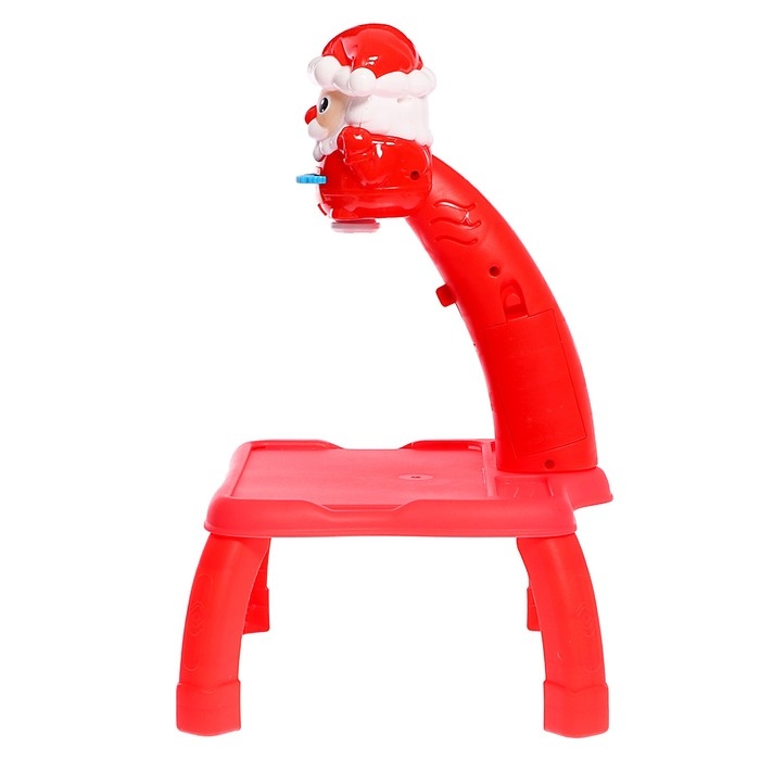 Проектор-столик &laquo;С Новым годом&raquo;, свет, цвет красный