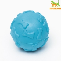 Мяч "Косточки", TPR, 6 см, синий Мяч "Косточки", TPR, 6 см, синий