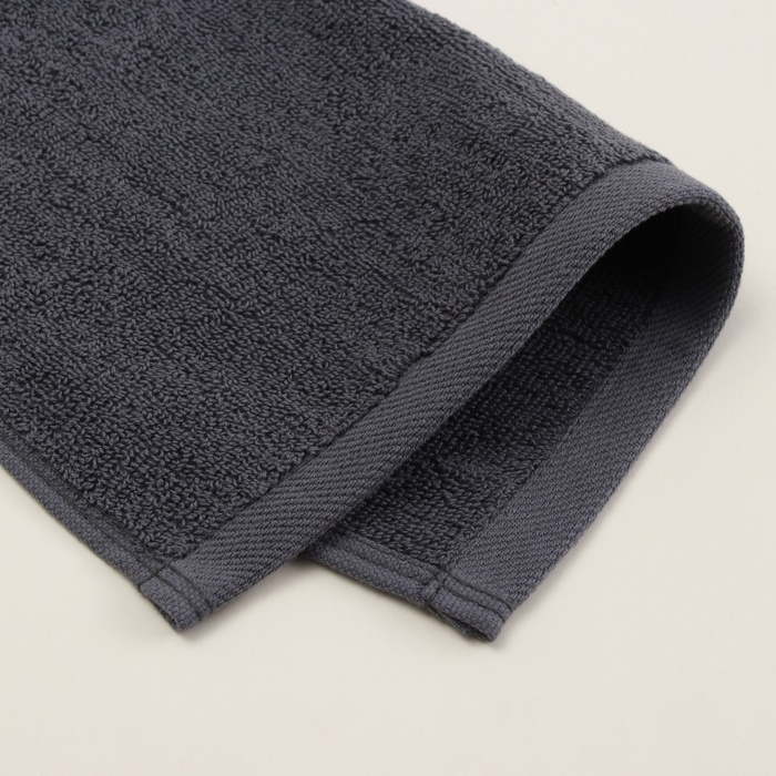 Набор салфеток SL HOME: Basic Набор салфеток SL HOME: Basic "Гри Сандре" 30х30 см - 3 шт., 100% хлопок, 530 г/м2