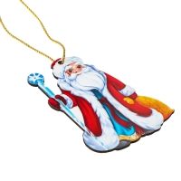 Ёлочная деревянная подвеска &laquo;Новый год! Дедушка Мороз&raquo;