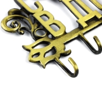 Ключница настенная &laquo;Счастье в дом&raquo;, 13.5 х 7.3 см