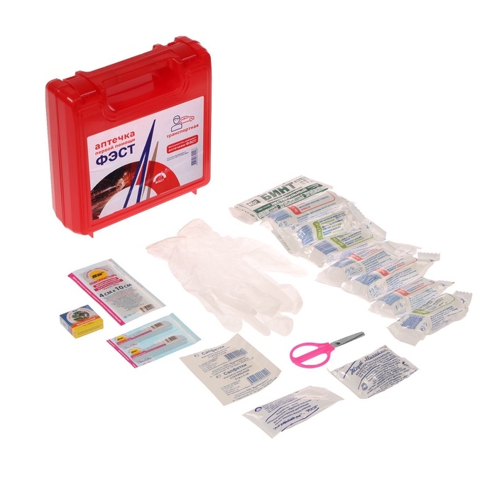 Аптечка первой помощи транспортная «ФЭСТ», перечень № 3 Аптечка первой помощи транспортная «ФЭСТ», перечень № 3