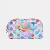 Набор косметичек для бассейна, 2 в 1, цвет золотой/разноцветный Набор косметичек для бассейна, 2 в 1, цвет золотой/разноцветный