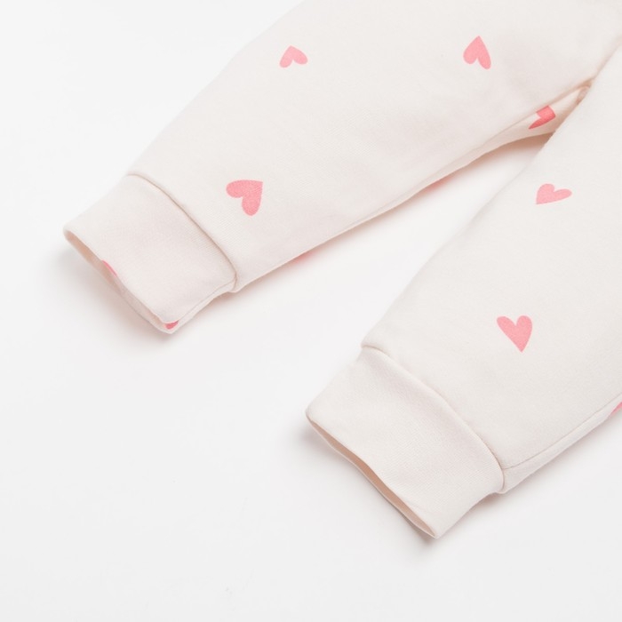 Комплект: джемпер и брюки Крошка Я &laquo;Зайчик&raquo;, рост 80-86 см, цвет бежевый