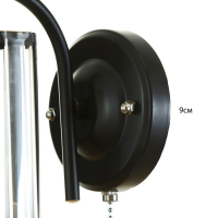 Бра 91282/1 E27 40Вт черный  23х12х21 см