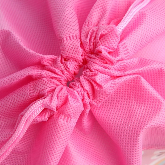 Мешок для обуви &laquo;Розовые мечты&raquo; аниме, полиэстер, размер 30 х 40 см