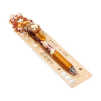 Клей пва 0.9 мл, в форме автоматической ручки, 1мм, для точечного нанесения клея, "Аниме" МИКС