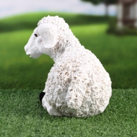 Садовая фигура "Ягненок лежит" 29х15х17см Садовая фигура "Ягненок лежит" 29х15х17см