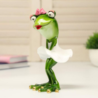 Сувенир полистоун лак "Лягушка Монро" 16,5х8,2х9,5 см Сувенир полистоун лак "Лягушка Монро" 16,5х8,2х9,5 см