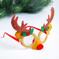 Карнавальные очки «Олень», цвета МИКС Карнавальные очки «Олень», цвета МИКС