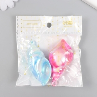 Декор для творчества пластик "Ракушка. Голография" МИКС 7 см Декор для творчества пластик "Ракушка. Голография" МИКС 7 см