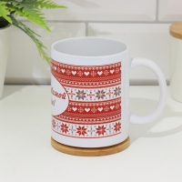 Кружка сублимация «Моей любимой бабуле.Сердечки», с нанесением Кружка сублимация «Моей любимой бабуле.Сердечки», с нанесением